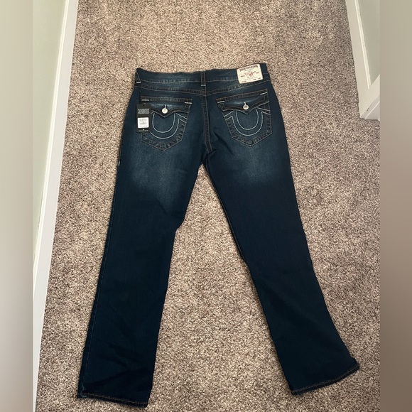 NEW “DARK GLACIAL RICKY BIG T FLAPS” true religion jeans. - Picture 4 of 6